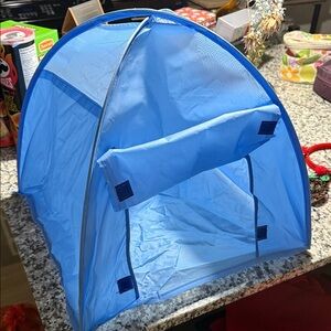 Blue Pop-Up Tent